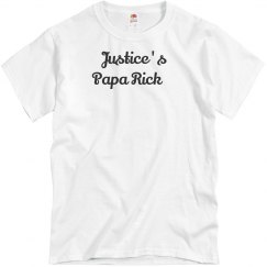 Justice's Papa Rick