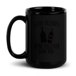 15oz Black Glossy Mug