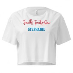 Ladies Festival Cali Crop Top Tee