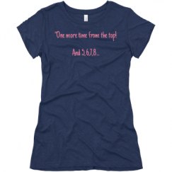 Ladies Slim Fit Super Soft Triblend Tee