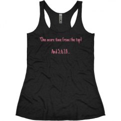Ladies Slim Fit Super Soft Racerback Triblend Tank