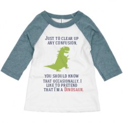 Toddler 3/4 Sleeve Raglan Tee