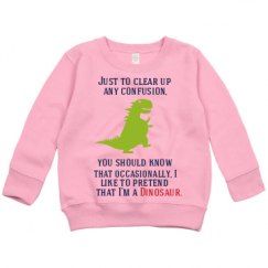 Toddler Crewneck Basic Promo Sweatshirt