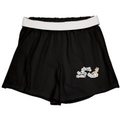 Slim Fit Cheer Shorts