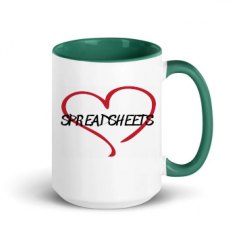 15oz Ceramic Mug with Color Inside