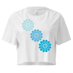 Ladies Festival Cali Crop Top Tee