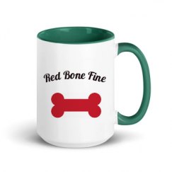 15oz Ceramic Mug with Color Inside