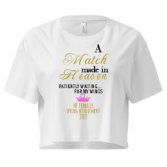 Ladies Festival Cali Crop Top Tee