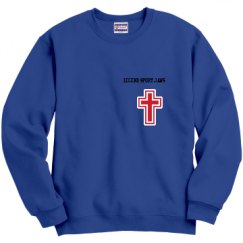 Unisex Film and Foil Crewneck Sweatshirt