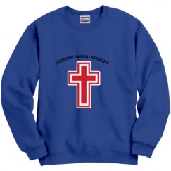 Unisex Film and Foil Crewneck Sweatshirt