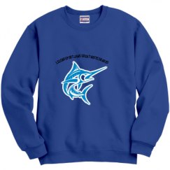 Unisex Film and Foil Crewneck Sweatshirt