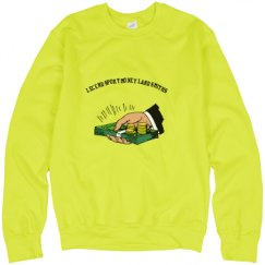 Unisex Neon Crewneck Sweatshirt