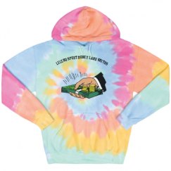 Unisex Tie-Dye Fleece Hoodie