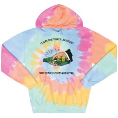 Unisex Tie-Dye Fleece Hoodie