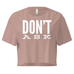 Ladies Festival Cali Crop Top Tee