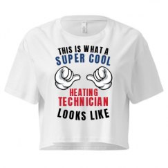 Ladies Festival Cali Crop Top Tee