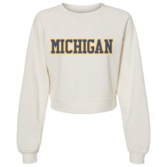 Women's Raglan Pullover Fleece