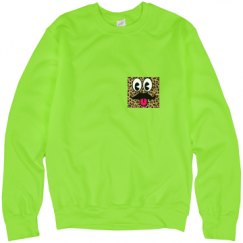 Unisex Neon Crewneck Sweatshirt