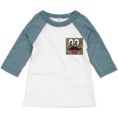 Toddler 3/4 Sleeve Raglan Tee
