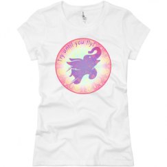 Ladies Slim Fit Basic Promo Jersey Tee