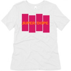 Ladies Relaxed Fit Super Soft Triblend Tee