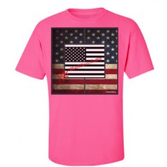 Unisex Ultra Cotton Safety Neon Crewneck Tee