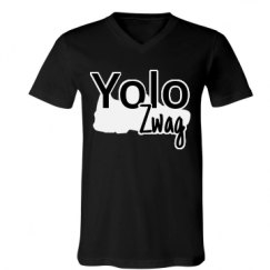 Unisex V-Neck Jersey Tee