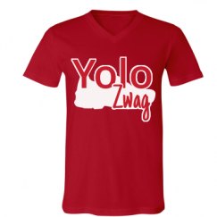 Unisex V-Neck Jersey Tee