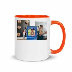 11oz Ceramic Mug with Color Inside