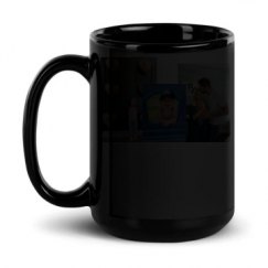 15oz Black Glossy Mug