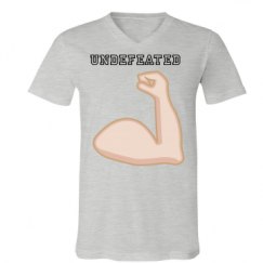 Unisex V-Neck Jersey Tee