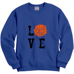 Unisex Film and Foil Crewneck Sweatshirt