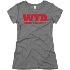 Ladies Slim Fit Super Soft Triblend Tee