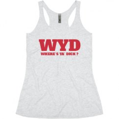 Ladies Slim Fit Super Soft Racerback Triblend Tank