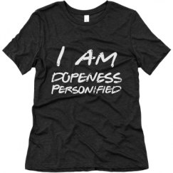 Ladies Relaxed Fit Super Soft Triblend Tee
