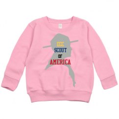 Toddler Crewneck Basic Promo Sweatshirt