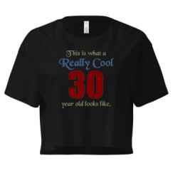 Ladies Festival Cali Crop Top Tee