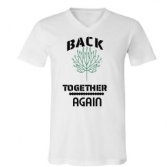 Unisex V-Neck Jersey Tee