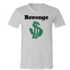 Unisex V-Neck Jersey Tee