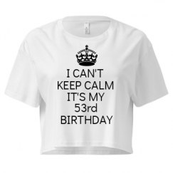 Ladies Festival Cali Crop Top Tee