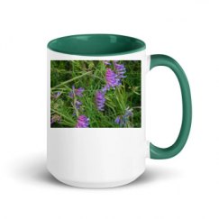 15oz Ceramic Mug with Color Inside