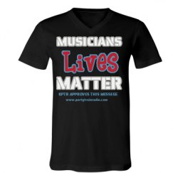 Unisex V-Neck Jersey Tee