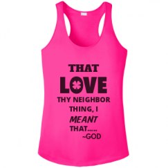 Ladies Athletic Performance Racerback Tank