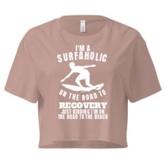 Ladies Festival Cali Crop Top Tee