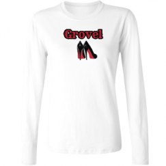 Ladies Relaxed Fit Basic Long Sleeve Tee