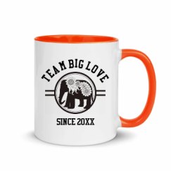 11oz Ceramic Mug with Color Inside