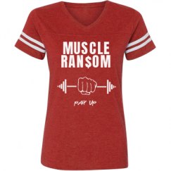 Ladies Relaxed Fit Vintage Sports Tee