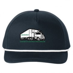 Snapback Five-Panel Rope Hat