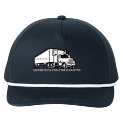 Snapback Five-Panel Rope Hat