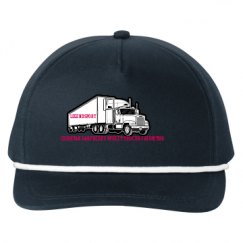 Snapback Five-Panel Rope Hat